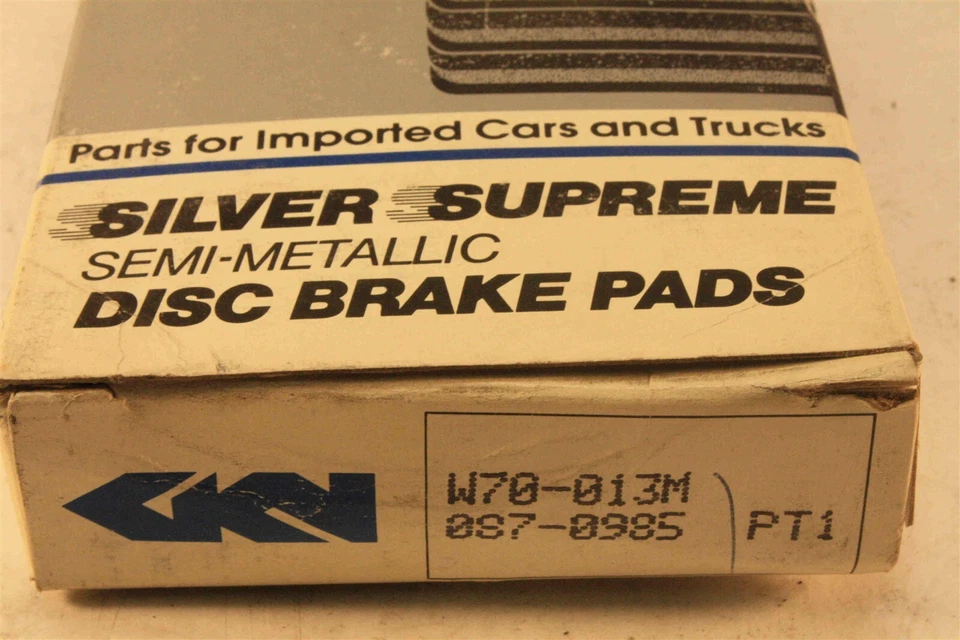 Pastillas de freno traseras semimetálicas para DATSUN NISSAN 280ZX 810 087-0985 1979-1981 Foto 2 de 3