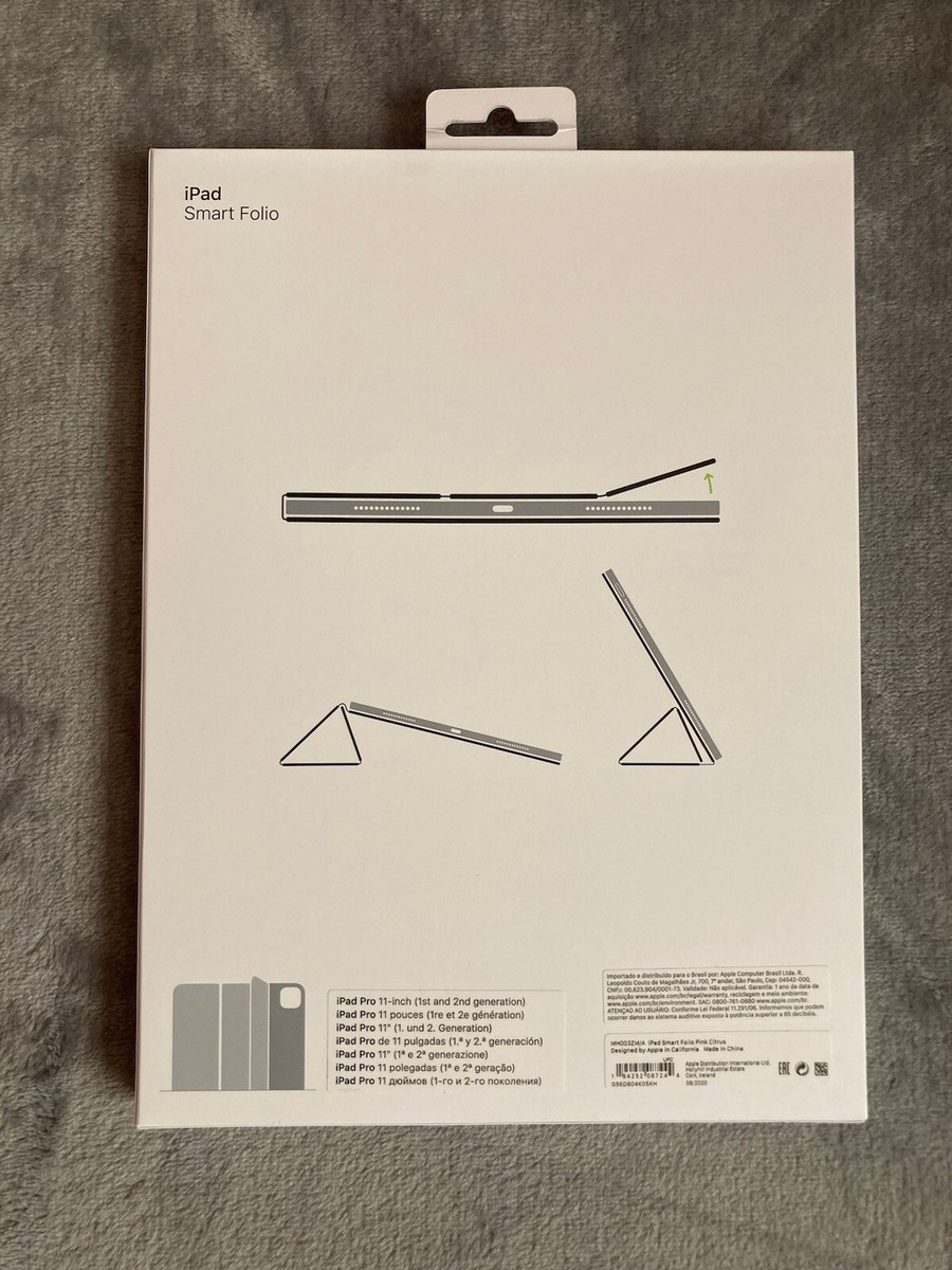 Apple - iPad Pro 11 （2018）smart folio 新品未使用 New Genuine Apple Smart Folio Case for iPad Pro 11-inch 1st