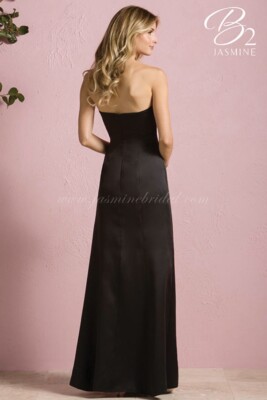 New Jasmine B2 B173067 Black Bridesmaid Prom Party Dress Size 12 | eBay