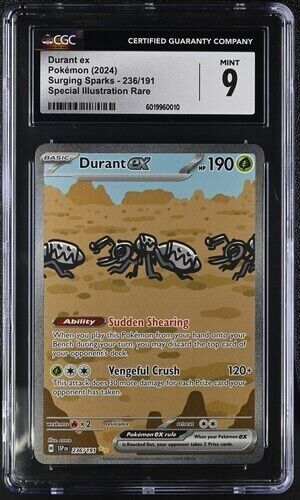 Durant ex 236/191 Sv08: Surging Sparks Holo CGC 9 - Bild 1 von 2