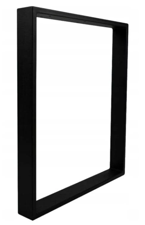 Juego de 2 patas de mesa de metal - H72xW100 - Antracita - Mesa tipo loft de 72 cm de altura Foto 3 de 4