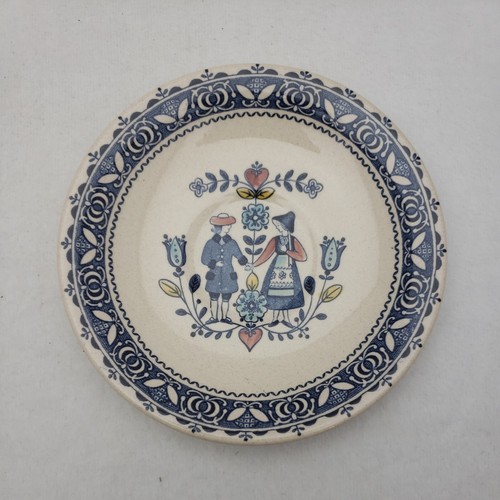 Johnson Brothers Hearts & Flowers Old Granite Ironstone Saucer 5 5/8" - Picture 12 of 12