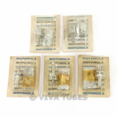 NOS NIB Lot 5 Motorola Model 2N4167 & 2N4168 Silicon Controled Rectifiers Diodes
