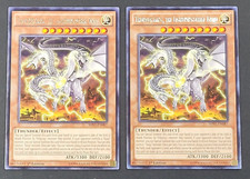 Yugioh - 2x Thunder King the Lightningstrike Kaiju - SHVI-EN087 - LP/NM 1st 2016