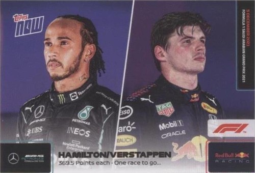2024 Topps NOW Formula 1 F1 Lewis Hamilton F1 Record: First To