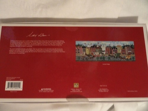 Olde Philadelphia Pennsylvania Flag Brick Jigsaw Puzzle 1000 piece Panoramic New - Picture 3 of 3