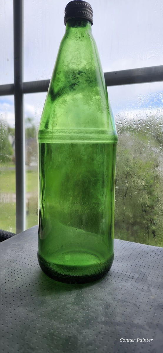 7UP ビンテージ Vintage 1953 7Up Swimsuit Girl Unopened Green Soda Bottle