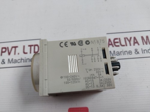 OMRON H3CR-A8 Solid-state Multi-functional Timer 100-240VAC 50/60HZ 0-3min - Picture 6 of 11