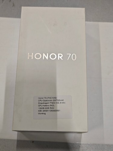Honor 70 5G Smartphone - 128GB, Used, Minimal Wear