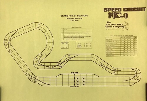 SPEED CIRCUIT GRAND PRIX all 4 ORIGINS MAPS vg+ - Picture 4 of 4