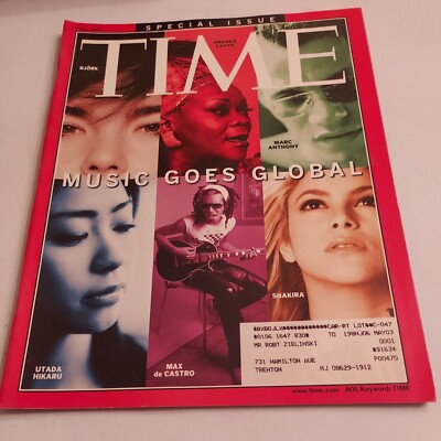 2001 Fall, TIME Magazine, Special Issue: Music Goes Global (MH390)
