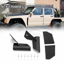 Lower Windshield LED Fog Light Bracket Mount For Jeep Cherokee XJ / Comanche MJ