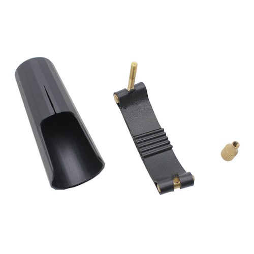 Tenor Sax Bakelite Mouthpiece Leather Ligature Fastener with Plastic Cap S1V3 - Bild 9 von 12