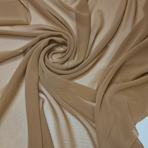 "Vestido de tela crepe transparente teñido liso cortina decoración de boda material artesanal medidor 44" - Imagen 8 de 73