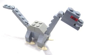 Lego Long Neck Dino - Retired 2004 (33 pieces) #7210