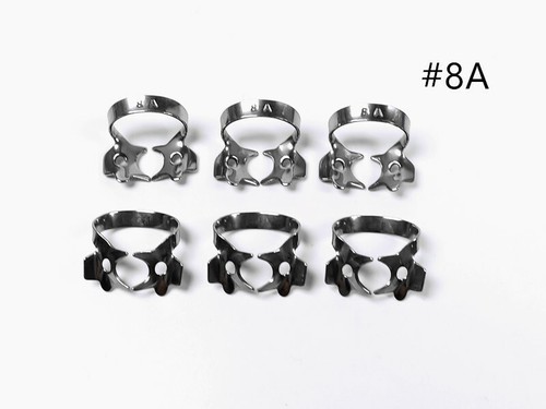 5Pcs Dental Rubber Dam Clamps Endodontic Treament Surgical Instruments Tools - Picture 8 of 43