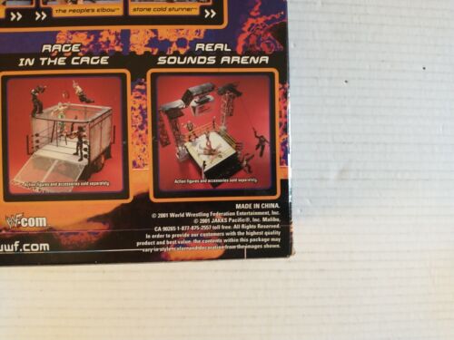 WWF Renegades: Raven, Steve Austin & Shane McMahon - 2001 Jakks Pacific NIP - Picture 20 of 24