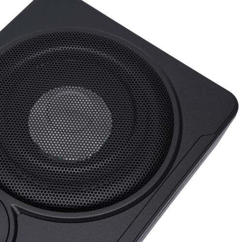12V 600W 8'' Under-Seat Active Car Subwoofer Audio Speaker Bass Amp Sub Box Slim - Picture 14 of 17