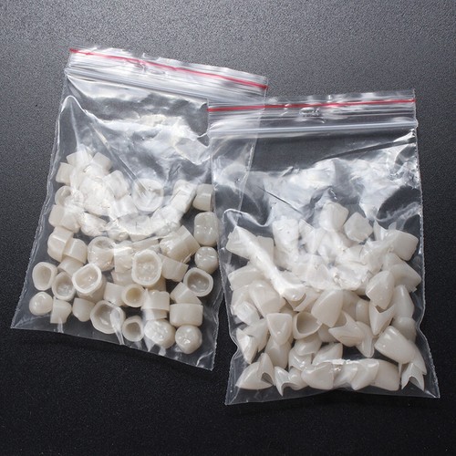 Kit de dientes molares frontales y traseros corona dental temporal de resina 115 un. - Imagen 7 de 10