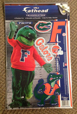Albert Florida Gators Fathead Teammates 9x17'' Extra Logos Wall Graphics teammate