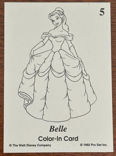 1992 Pro Set Disney Beauty and the Beast Cards - Inserts - You Pick - Picture 160 of 211