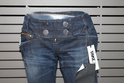 TAKE TWO Damen Jeans HANNIK PO1907 blue neu diverse Größen Vintage 90er Jahre