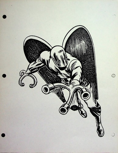 Biblia de personajes de varias series de la década de 1980 The Beetle Marvel Productions Company 2 páginas - Imagen 2 de 3