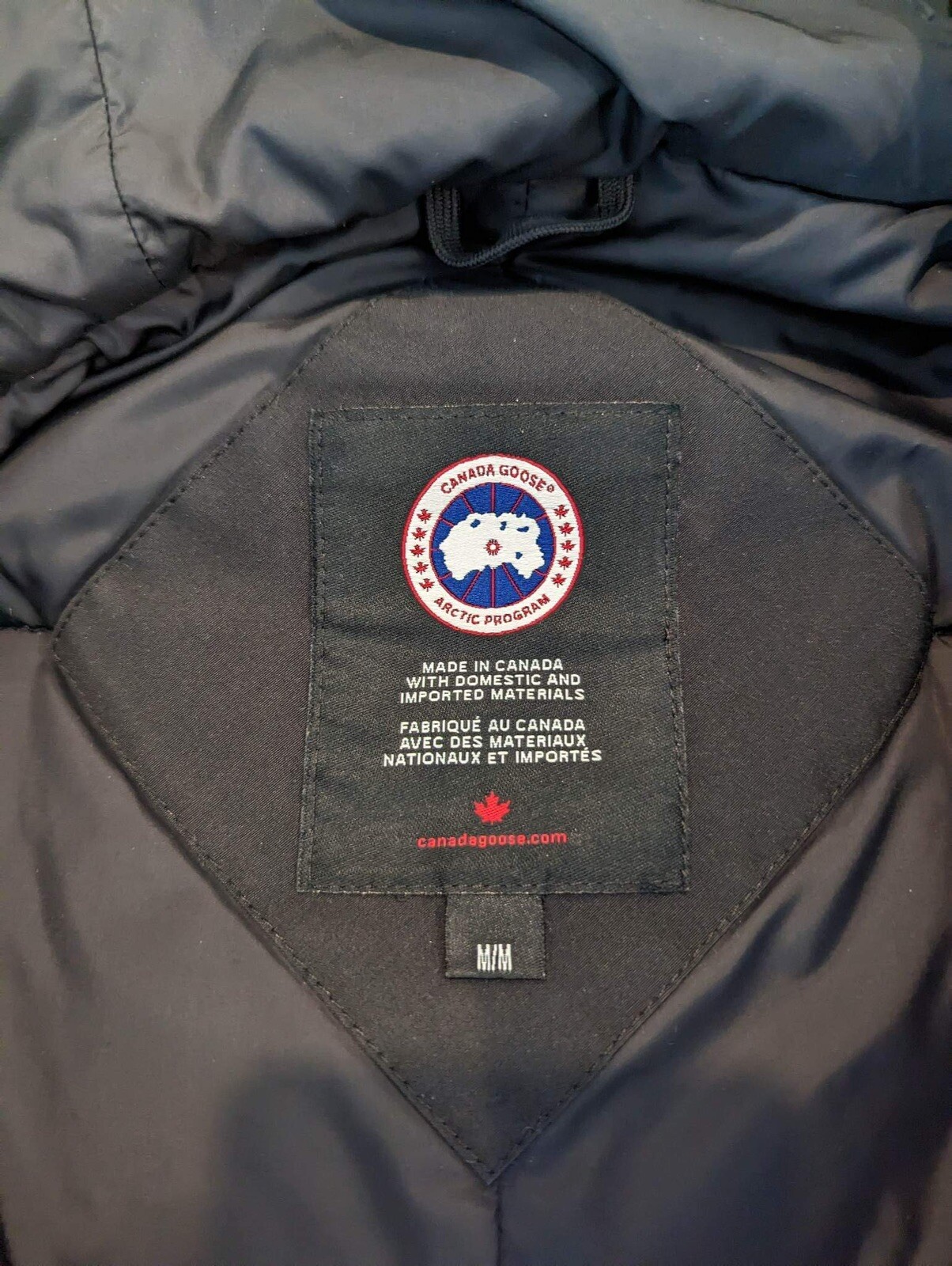 Canada Goose Men's Jacket LANGFORD Medium Authentic image 6