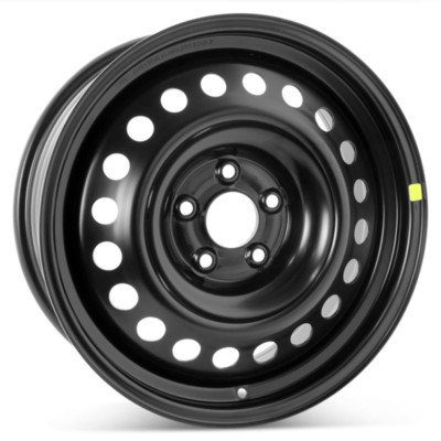 New 17'' x 7'' Black Factory OEM Steel Wheel Rim 2014-2020 Nissan Rogue