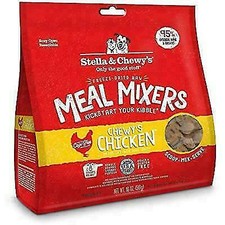 Stella  Chewy FDCM-18 Freeze-Dried Raw Meal Mixers Chicken Flavor Dog Food