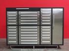Steelman 35-Drawer 7Ft Steel Equipment Work Tool Cabinet Shop Box bidadoo -New