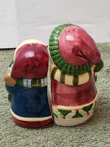 Designspiration Christmas Dreams Collection Salt Pepper Shakers ~ Snowmen - Picture 3 of 6