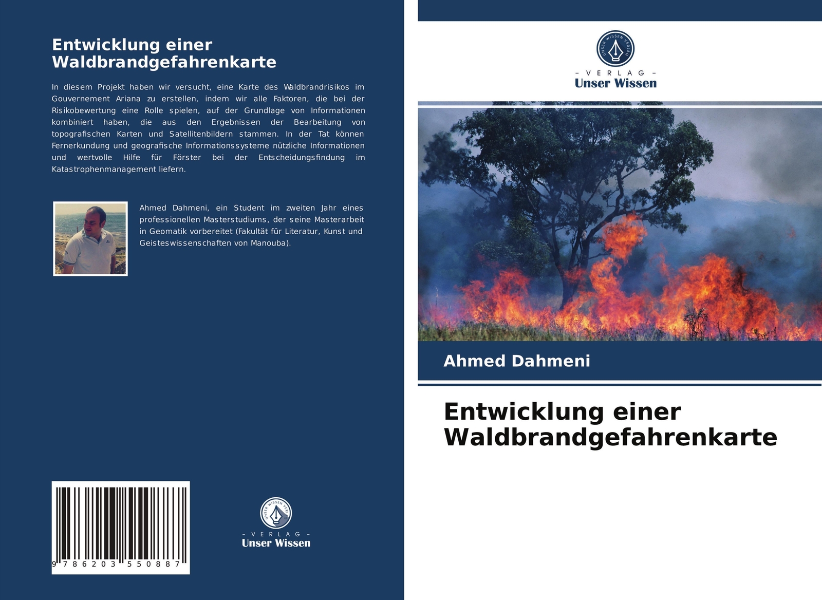 Thumbnail - Entwicklung Einer Waldbrandgefahrenkarte Ahmed Dahmeni Taschenbuch