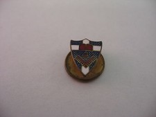 Vintage Fraternal 4 Level Square Shield w/ Book Pin Award