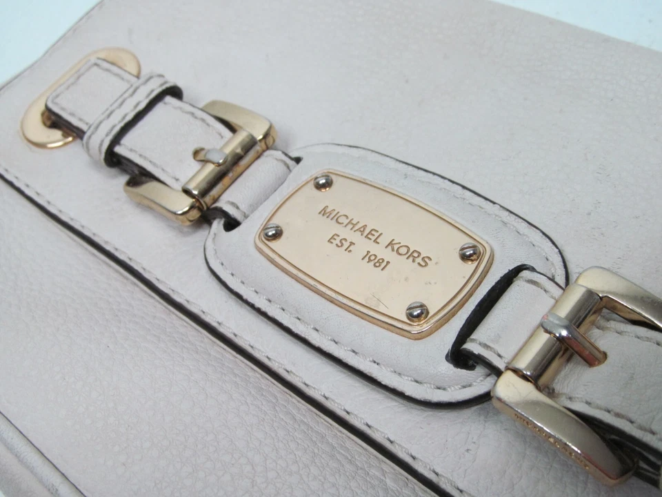 Michael Kors Handbag Hamilton Leather Shoulder Bag Small Flap - Image 4 of 4