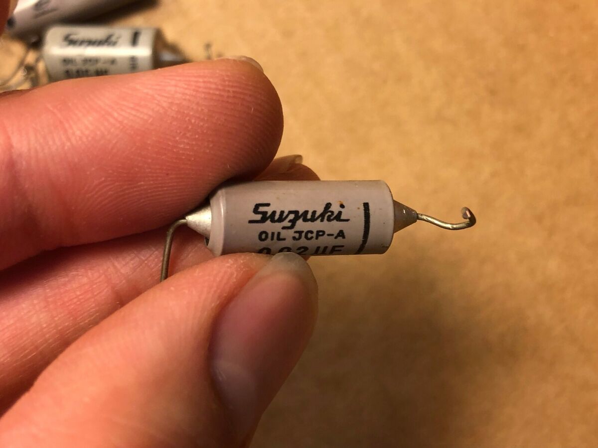 Lot of 22 Vintage Oil Capacitors Made in Japan Guitar Tone Lot of 22 Vintage Oil Capacitors Made in Japan Guitar Tone