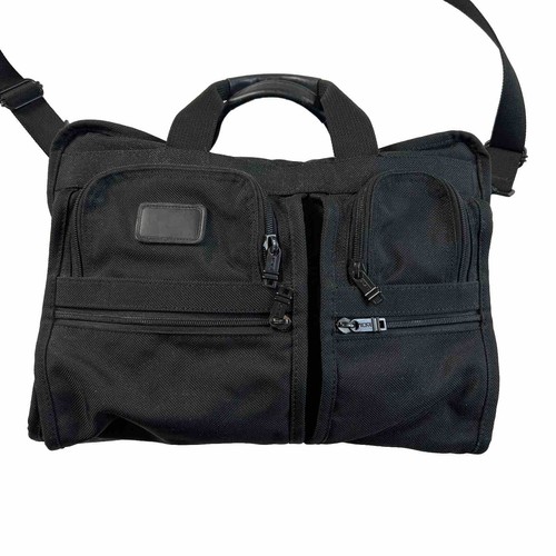 Vintage Tumi Alpha Laptop Messenger Briefcase Bag Expandable Travel Flying - Picture 3 of 22