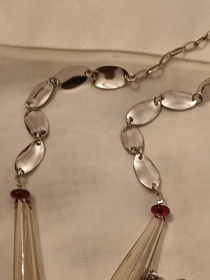 Completo collana con orechini Antica Murrina autentico Made in Italy. - Immagine 4 di 4