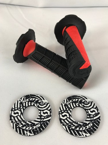 Scott USA Duece Hand Grips Twist Throttle Replacement Dirt Bike Motocross MX - Picture 9 of 12