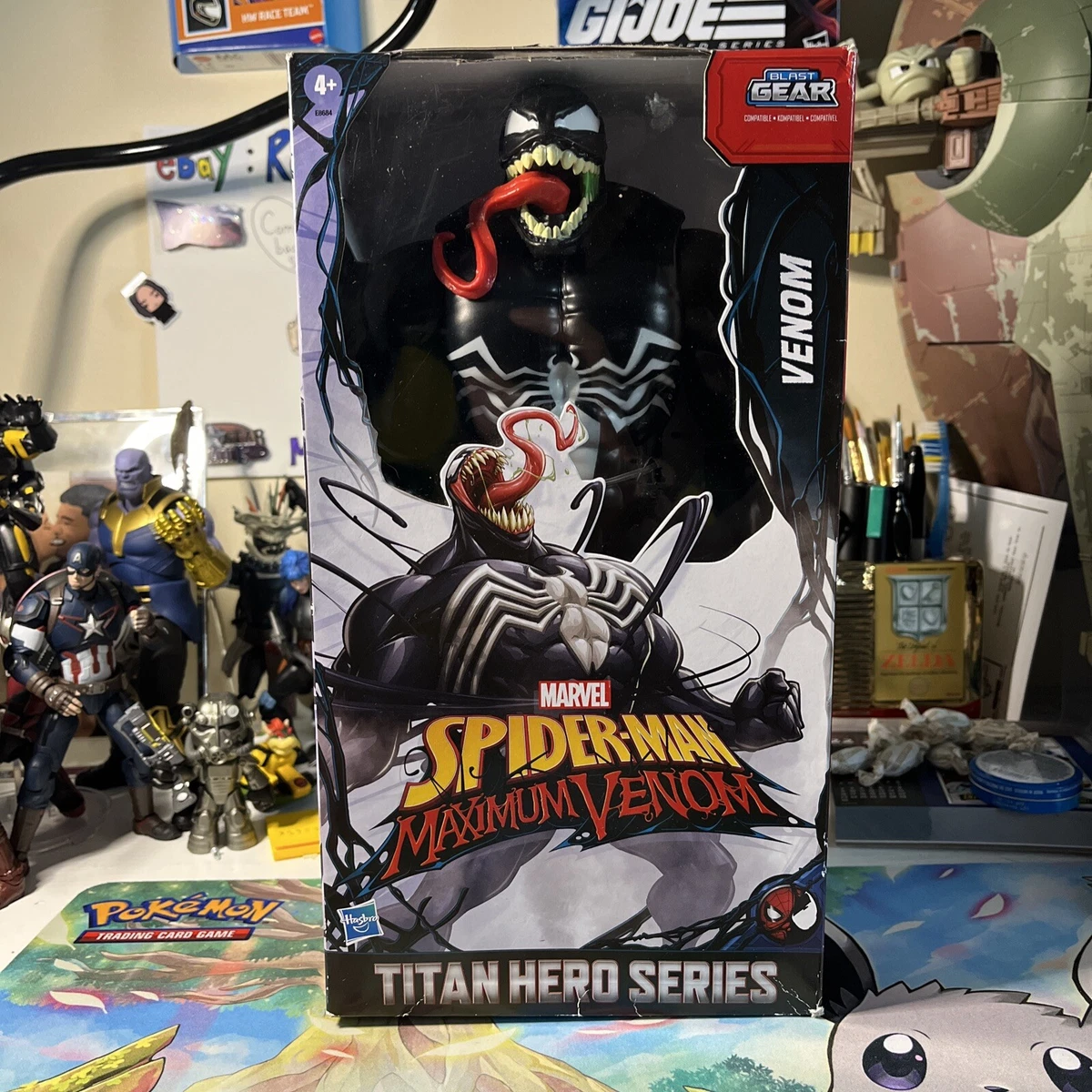 Marvel Spiderman: Maximum Venom Titan Hero Venom Toy Action Figure for Boys  and Girls(14) 