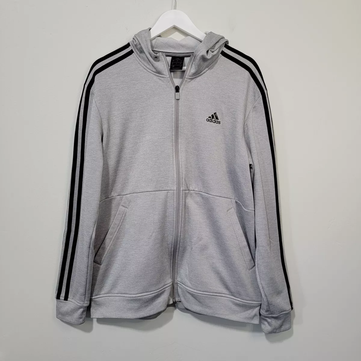 Light gray adidas hoodie cheap
