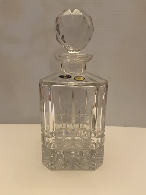 Vintage Bohemia Crystal Decanter