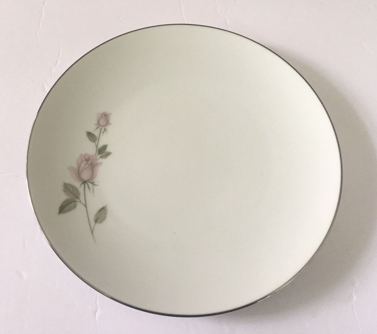 Kenmark Fine China BOUTIQUE 6892 Pink Rose Stem - 10-1/2