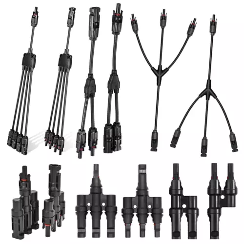 Y T Solarstecker PV Stecker Verteiler Buchse Kupplung Sicherung PV für MC4 Kabel