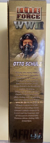 Muñeco Elite Force WWII North Africa Luftwaffe Otto Schulz 1/6 Colección NUEVO - Imagen 3 de 7