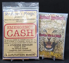 Emergency Cash and Animal Instinct by Shufton Magic