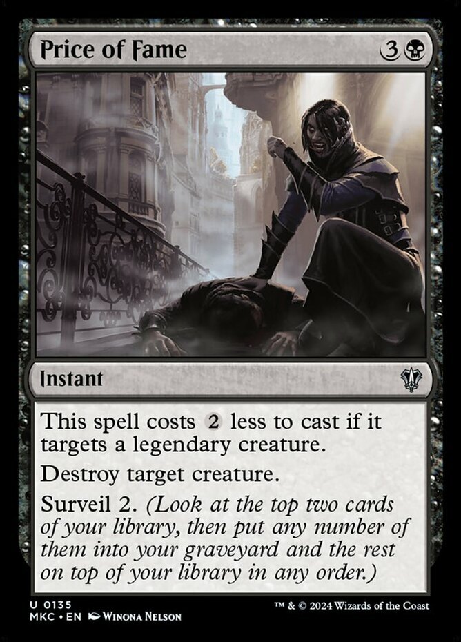 mtg murders at karlov manor card price list MTG Price of Fame NM-Mint Commander: Murders at Karlov Manor