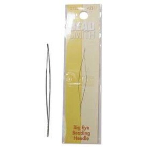 2 Big Eye Beading Needles Easy Threading Tool 2.25" - Picture 2 of 3