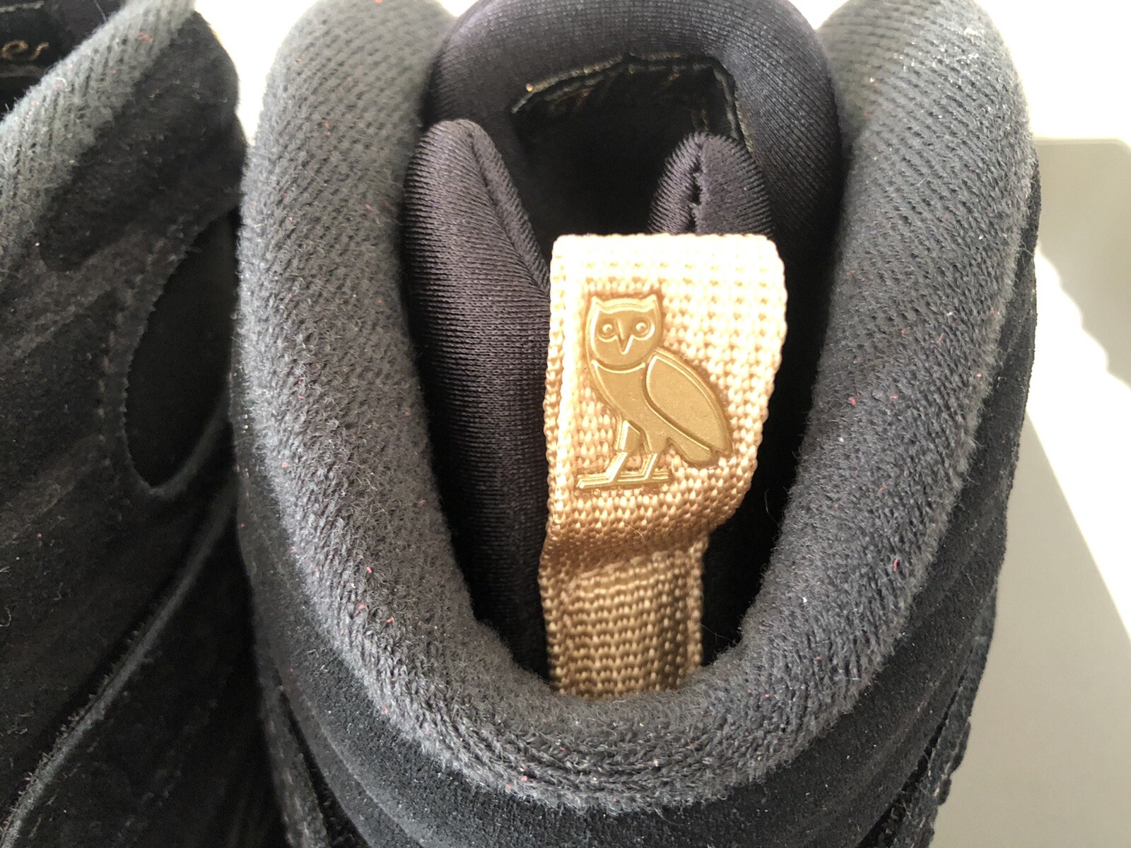 AIR JORDAN 8 RETRO  X OVO BLACK, SIZE UK 9 image 7