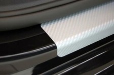 Einstiegsleisten für SKODA ELROQ Schutzfolie Carbon Silber 3D 160µm